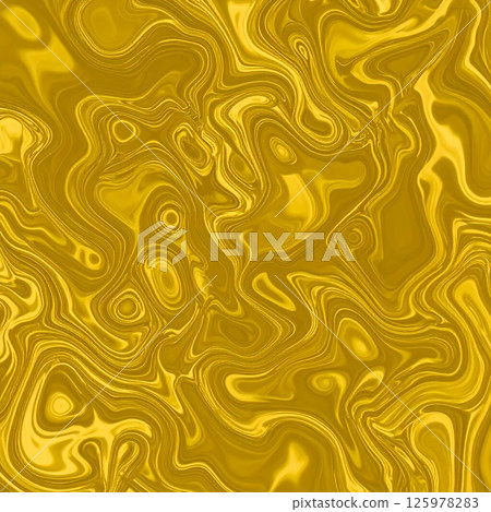 Rippled liquid gold drip texture 125978283