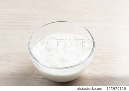 Fresh and delicious yogurt Fresh and delicious yogurt 125979116