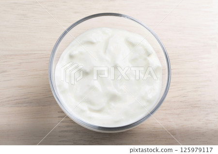 Fresh and delicious yogurt Fresh and delicious yogurt 125979117