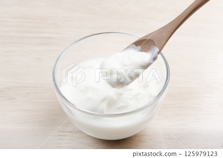 Fresh and delicious yogurt Fresh and delicious yogurt 125979123