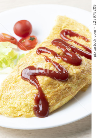 美味的番茄醬煎蛋飯 125979209