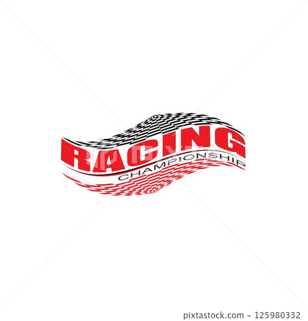 Race flag icon design 125980332