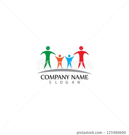 People Icon work group Vector 125980600