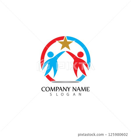 People Icon work group Vector 125980602
