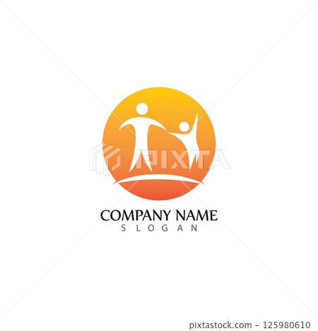 People Icon work group Vector People Icon work group Vector 125980610