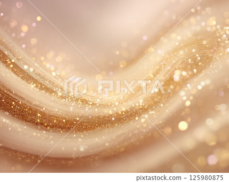 抽象的粉紅色和金色閃光漩渦紋理背景 125980875