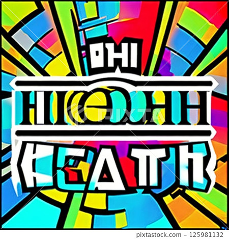 流行背景！酷炫的彩色插圖 125981132