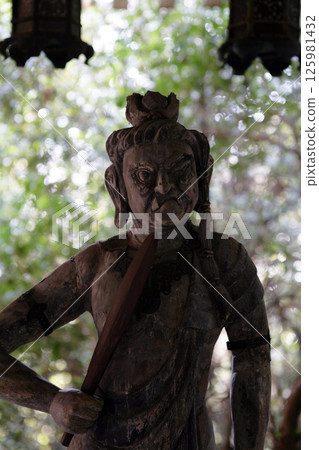 Acala Statue at Yamadera 125981432