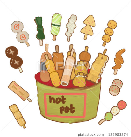 Set Hot pot 125983274