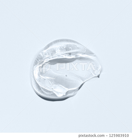 A sample of a moisturizing cosmetic cream or body gel. 125983910