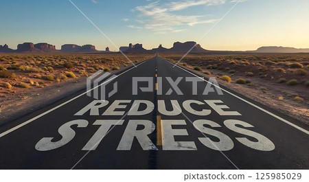 Reduce Stress: Open Road to Serenity 125985029