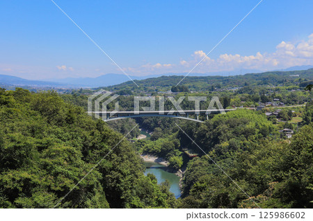 天龍橋與天龍川(長野縣飯田市) 天龍橋與天龍川(長野縣飯田市) 125986602
