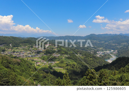 Streetscape of Anan Town (Anan Town, Nagano Prefecture) Streetscape of Anan Town (Anan Town, Nagano Prefecture) 125986605