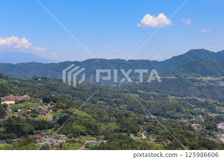 Streetscape of Anan Town (Anan Town, Nagano Prefecture) 125986606