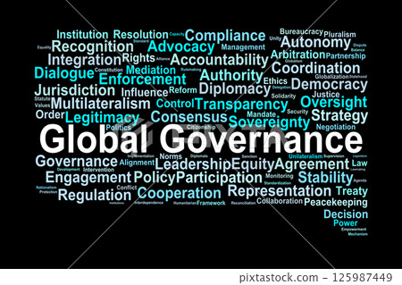 Global Governance Word Cloud. Key Concepts in International Authority and Policy Systems Global Governance Word Cloud. Key Concepts in International Authority and Policy Systems 125987449