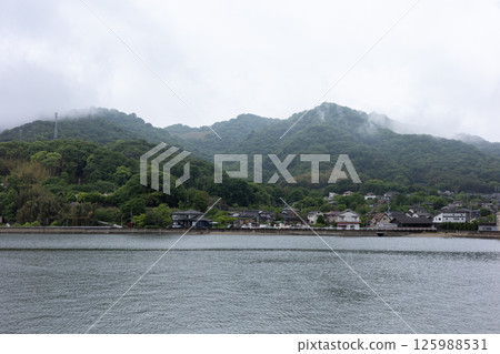 Beautiful spring scenery of Shiraishi Island in Kasaoka, Okayama Prefecture, Japan Beautiful spring scenery of Shiraishi Island in Kasaoka, Okayama Prefecture, Japan 125988531