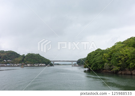 Beautiful spring scenery of Shiraishi Island in Kasaoka, Okayama Prefecture, Japan Beautiful spring scenery of Shiraishi Island in Kasaoka, Okayama Prefecture, Japan 125988533