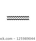 wave symbol icon 125989044