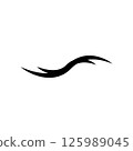 wave symbol icon 125989045