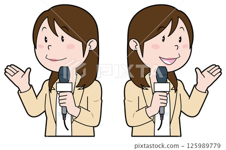 女記者 女記者 125989779