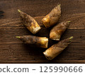 Fresh bamboo shoots taken 125990666