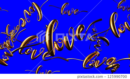 love, letter, blue back 125990700