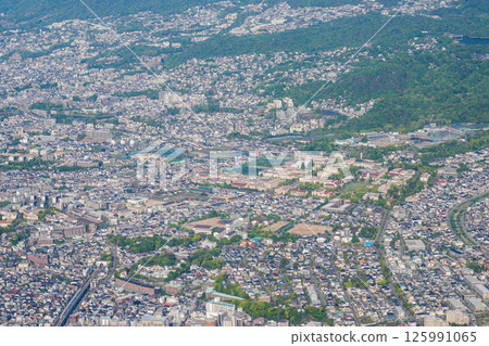 從伊丹機場起飛後，西宮～蘆屋～神戶～明石海峽大橋 125991065