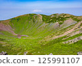 盛夏時節俯瞰羊蹄山火山口③ 125991107