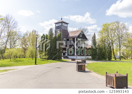 Minsk, Belarus - 05.04.2025 - People enjoying first sunny days outdoors 125993143