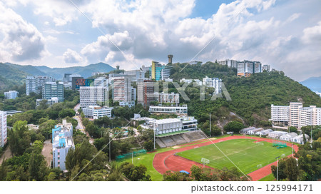 View of a University Campus with Lush Nature and Architecture May 4 2025 View of a University Campus with Lush Nature and Architecture May 4 2025 125994171