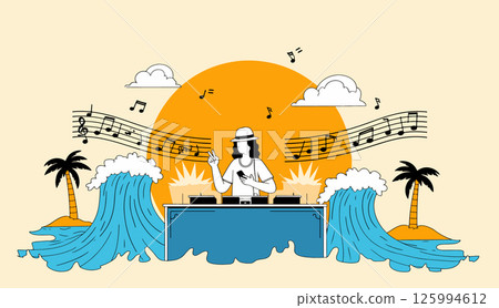 Tropical DJ Set 125994612