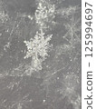 macro snowflake ice crystals present natural 125994697