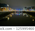 Cityscape with Building and Bridge Over Lake During Daytime 125995460