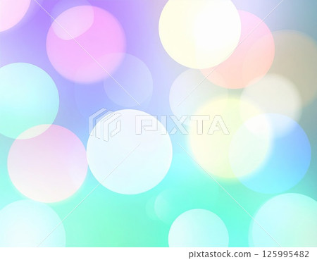 Abstract blurry light spots background for presentations, round bright light shapes 125995482