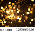 Abstract blurry light spots background for presentations, round bright light shapes 125995486