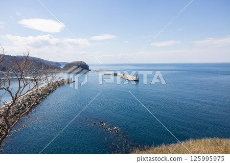 Utoro Fishing Port in Shari, Hokkaido Utoro Fishing Port in Shari, Hokkaido 125995975