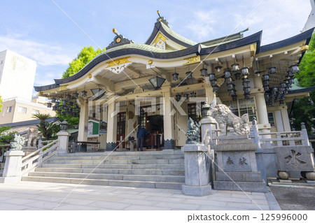 難波八坂神社參拜殿 125996000