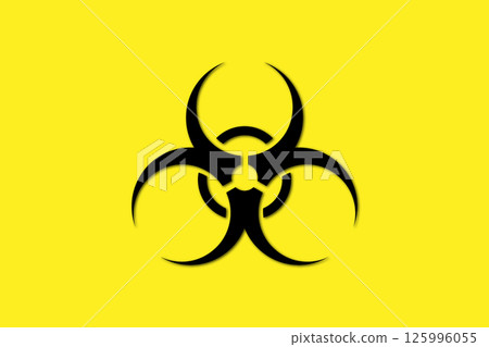 生物危害標誌 125996055
