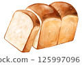 A loaf of bread 125997096