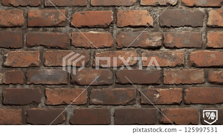 Rustic Brick Wall Texture: A Timeless Design Element 125997531