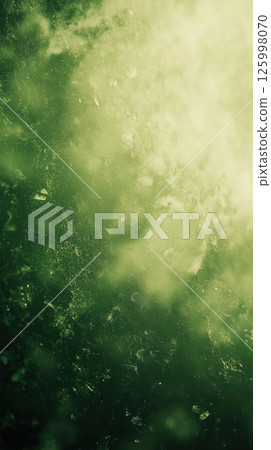 Abstract Green and Yellow Gradient Background with Speckled Texture 125998070