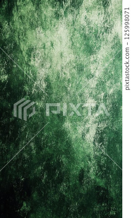 Green Grunge Texture Background: Distressed, Aged, and Vintage Design 125998071