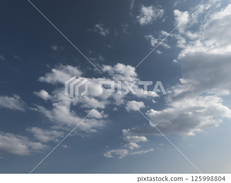 傍晚的雲彩，東京的天空 125998804