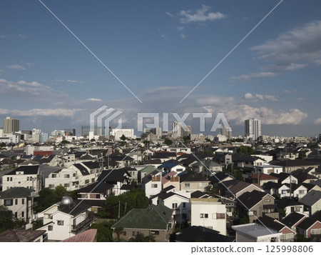 大田區山王高級住宅區及大森車站前的建築物 大田區山王高級住宅區及大森車站前的建築物 125998806