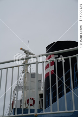 Whaling ship on display 125999585