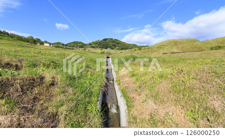 長野縣千曲市娘舍梯田的春天 126000250