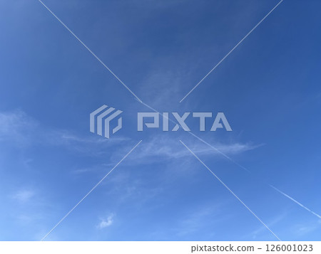 Refreshing blue sky and white clouds Refreshing blue sky and white clouds 126001023