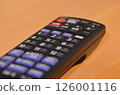 TV remote control 126001116