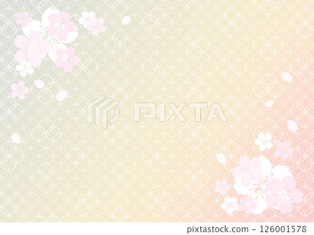 Japanese pattern background 126001578