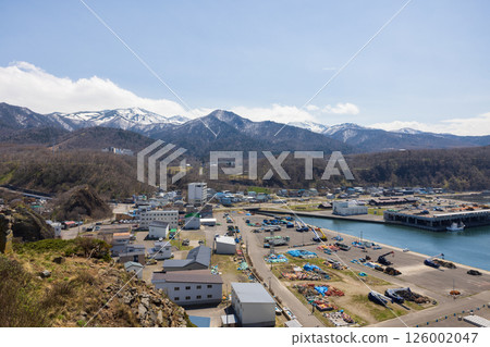 北海道知床半島宇登呂漁港週邊風景 126002047